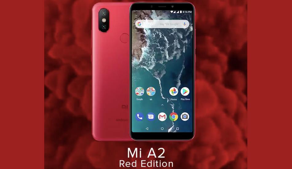 Xiaomi Mi A2 Red colour variant launched in India, to be available on Amazon starting tomorrow