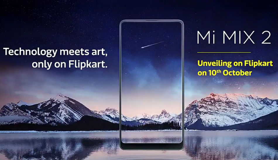 Xiaomi Mi MIX 2 will be exclusively available on Flipkart in India