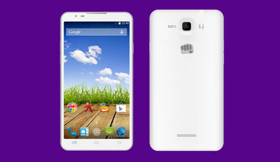 Micromax announces 5.5 inch Canvas XL2 with KitKat OS