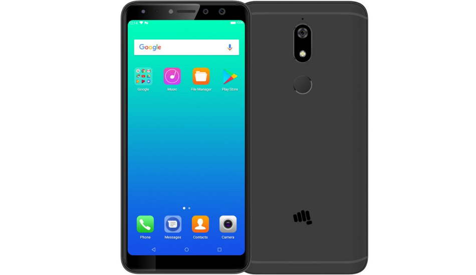 Micromax Canvas Infinity Pro launched with 5.7-inch 18:9 display and dual front cameras for Rs 13,999