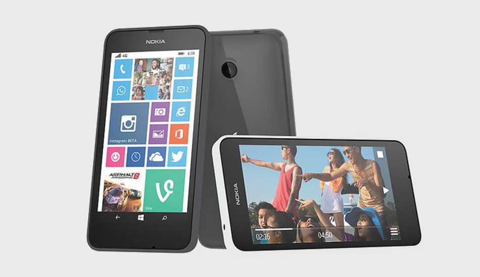 Microsoft Lumia 638 launched for Rs 8,299; becomes the cheapest Windows 4G smartphone