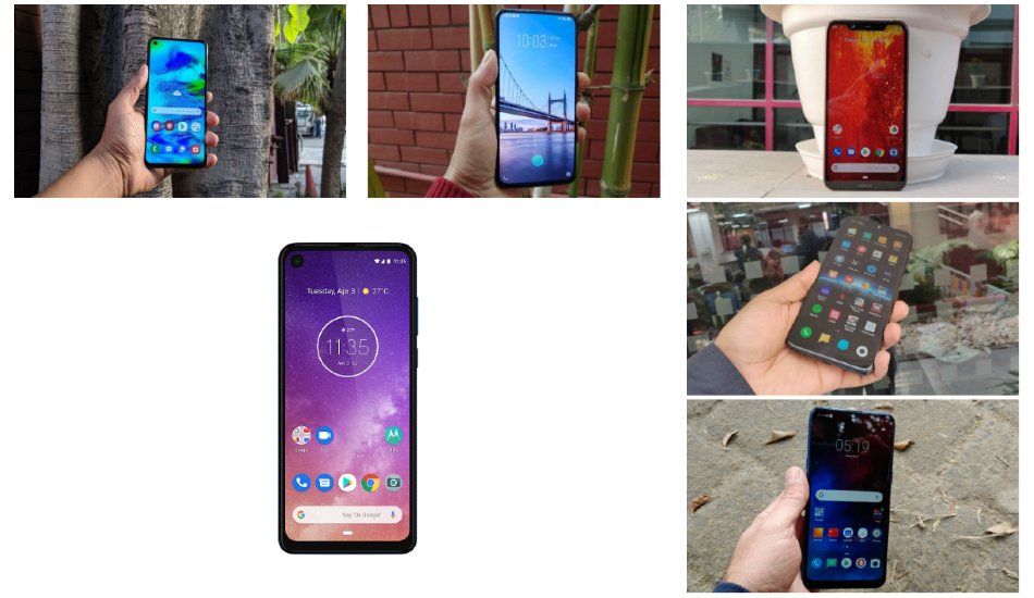 Top 5 alternatives to Motorola One Vision in India