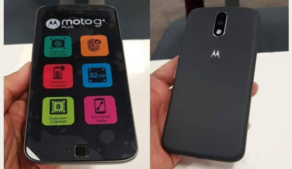 Motorola Moto G4 Plus in pics