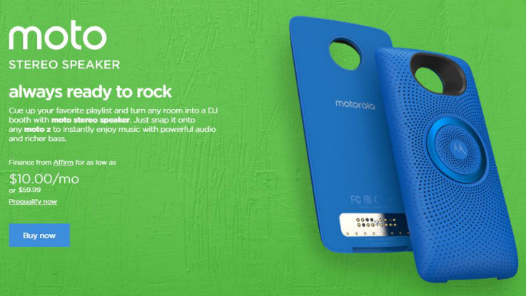 Motorola introduces new Moto Stereo Speaker mod