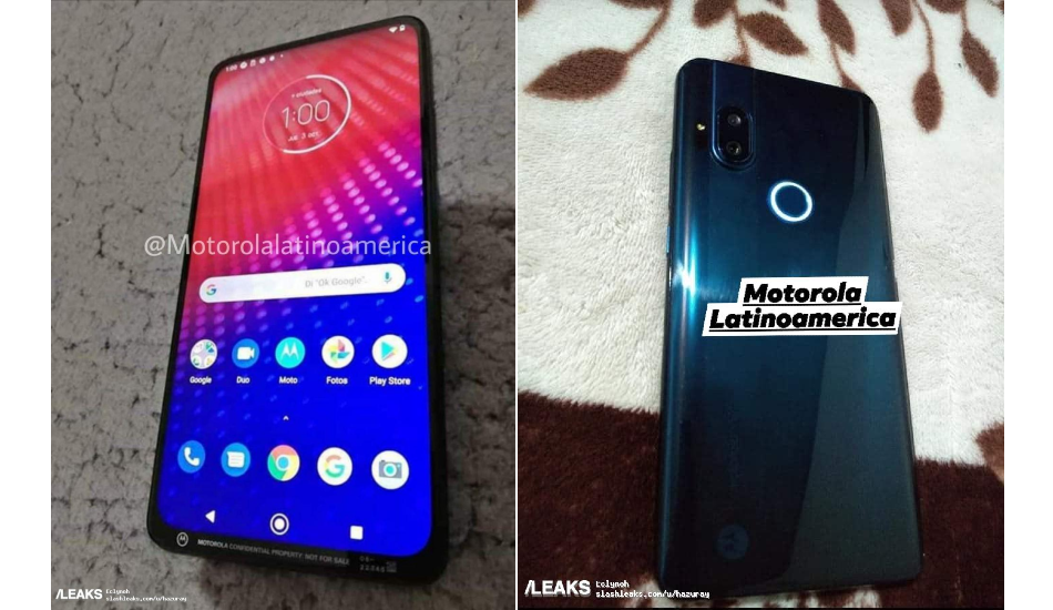 Mysterious Moto phone with pop-up front camera surfaces online