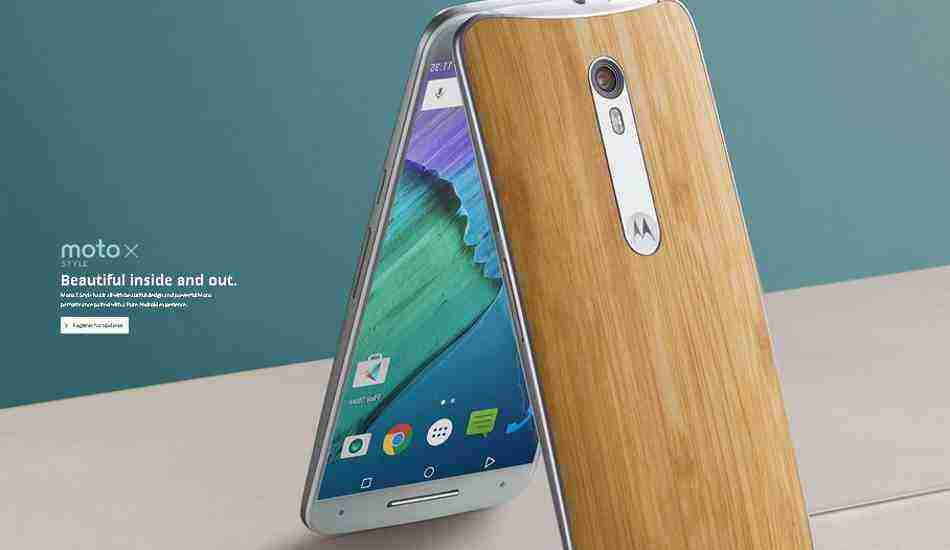 Motorola Moto Style X launched in India, price starts from Rs 29,999