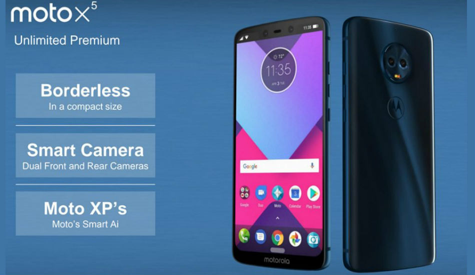 Moto X5, Moto Z3 Series and Moto G6 series press renders leaked online