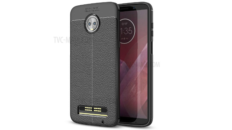 Moto Z3 Play case renders leak reveal dual rear cameras, 18:9 display