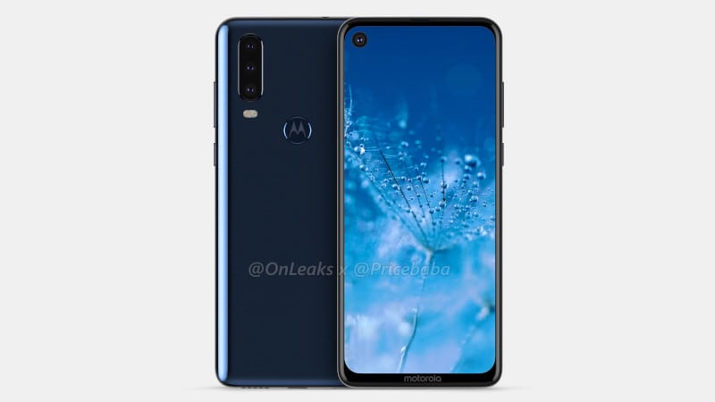 Motorola P40 Power renders surface, reveal punch-hole display, triple rear-camera setup