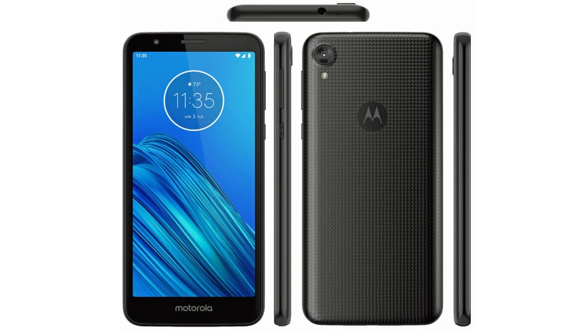 Moto E6 render surfaces online