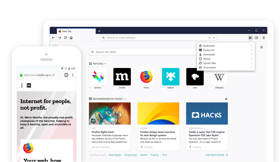 Mozilla Firefox Quantum browser launched for Android and iOS