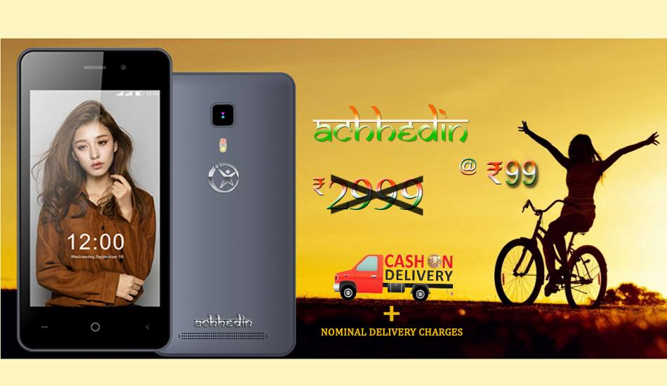 Forget Ringing Bells, Namotel Acche Din smartphone now launched at Rs 99