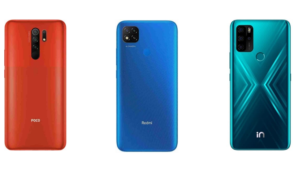 Realme Narzo 30A vs Poco M2 vs Redmi 9 vs In Note 1