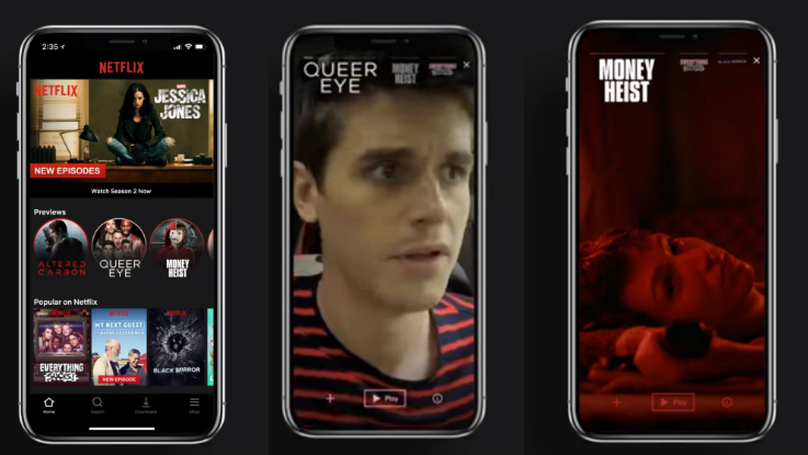 Netflix brings ‘Previews’ to Android and iOS apps