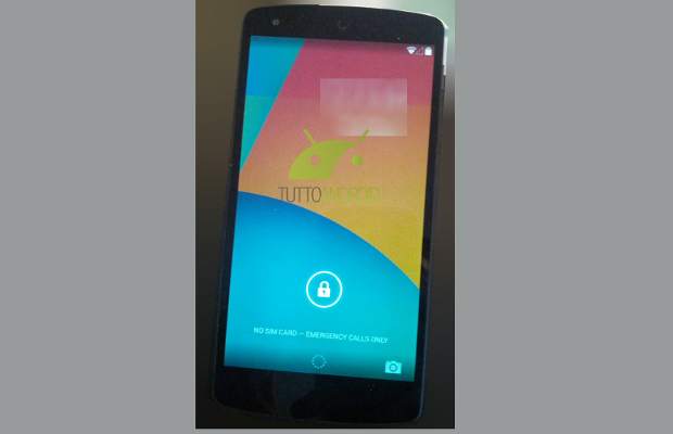 Google Nexus 5 with Android 4.4 KitKat spotted in a video