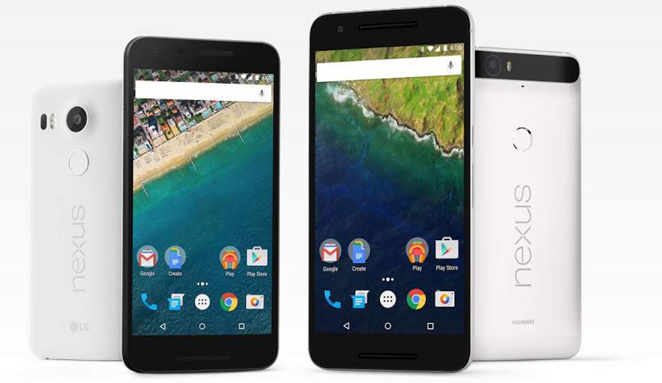 Google confirms launch of Nexus 6P, 5X in India on Oct 13