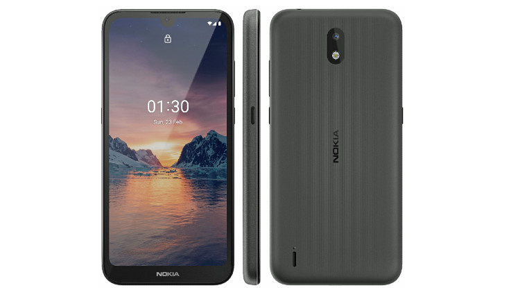 Nokia 1.3 render reveals waterdrop notch and more