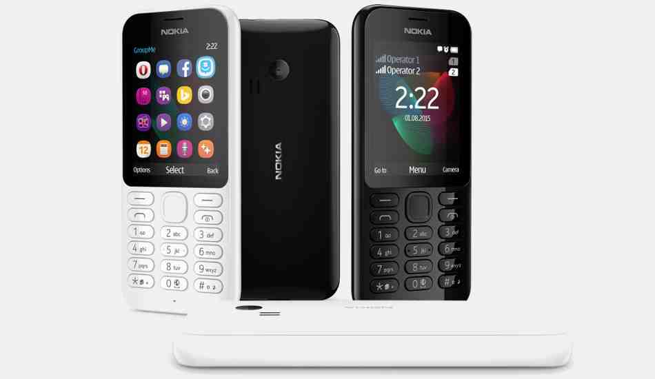 Microsoft announces Nokia 222 and Nokia 222 Dual SIM Internet enabled phones