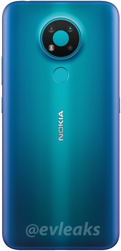 Nokia 3.4 new render leak shows blue colour variant