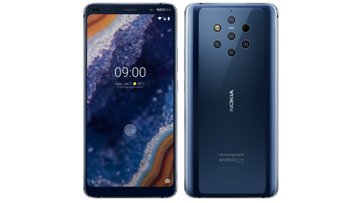 Nokia 9 PureView official renders leaked ahead of MWC 2019 launch