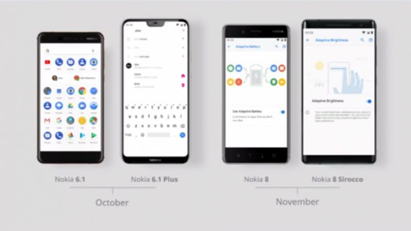 Android Pie to roll out for these Nokia smartphones soon