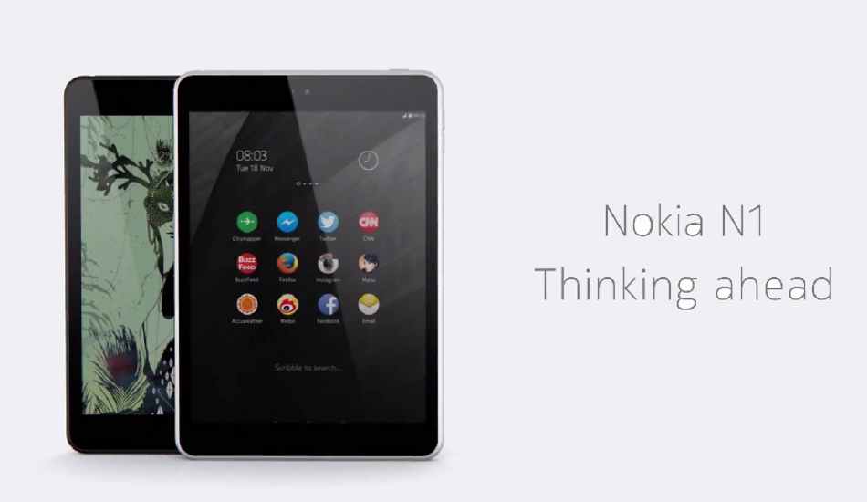 Nokia N1 may be launched in India: Report