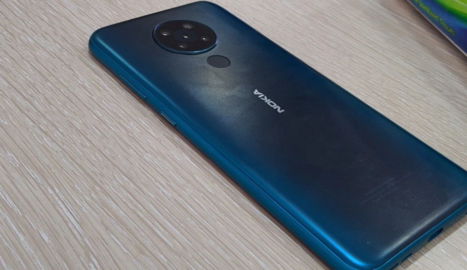 Leaked Nokia 5.3 live image confirms quad rear cameras