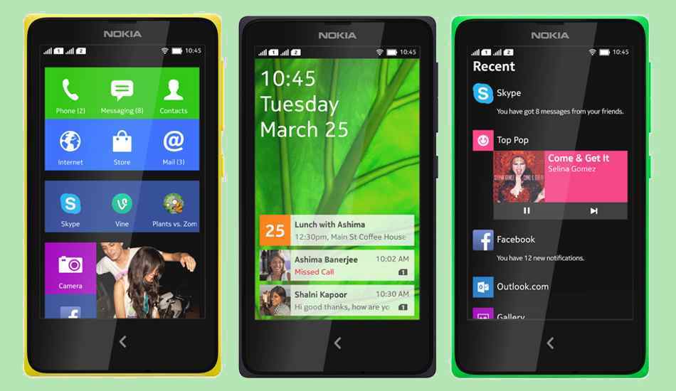 Nokia announces three Android smartphones: X, X+, XL