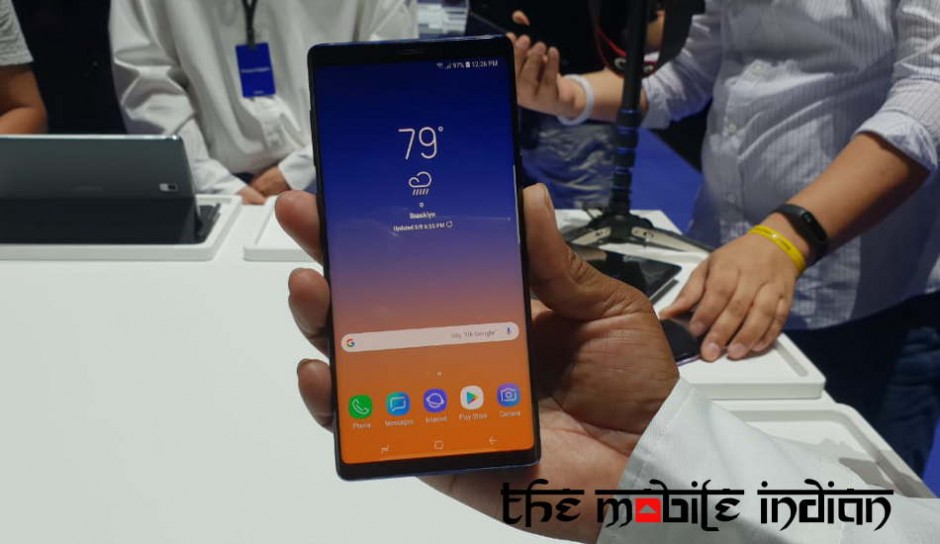 Galaxy Note 9 benchmarked: Falls behind OnePlus 6, iPhone X