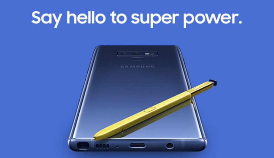 Samsung Galaxy Note 9 pre-order starts at Rs 67,900 in India