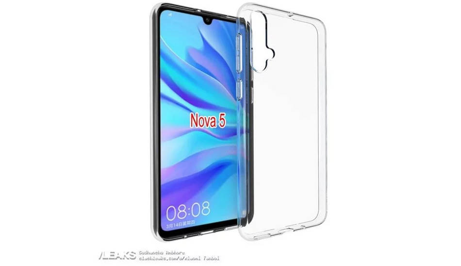 Huawei Nova 5 live photo leaked, Nova 5 Pro storage and color variants also tipped