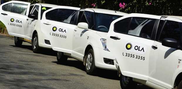 Olacabs app now allows beckoning a cab