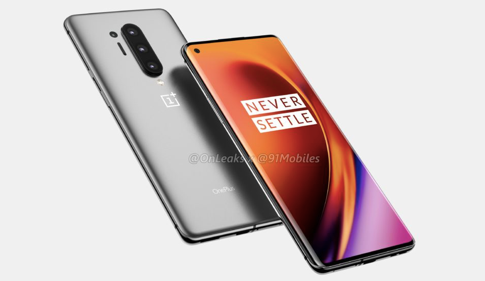 OnePlus 8 Pro renders reveal hole-punch display, four cameras