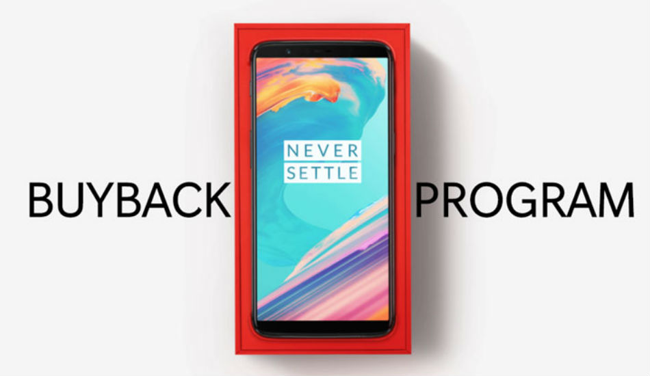 OnePlus Buyback programme for OnePlus 5T is now available in India