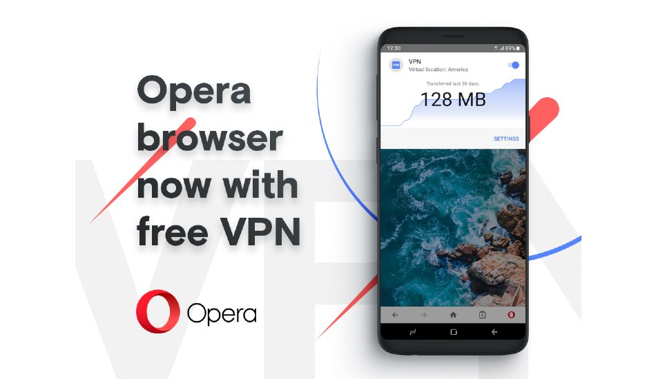 Opera now offers in-app VPN service through its Android Browser