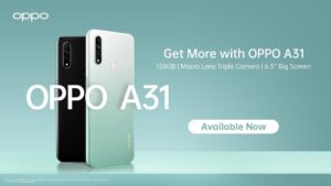 oppo a31 back camera