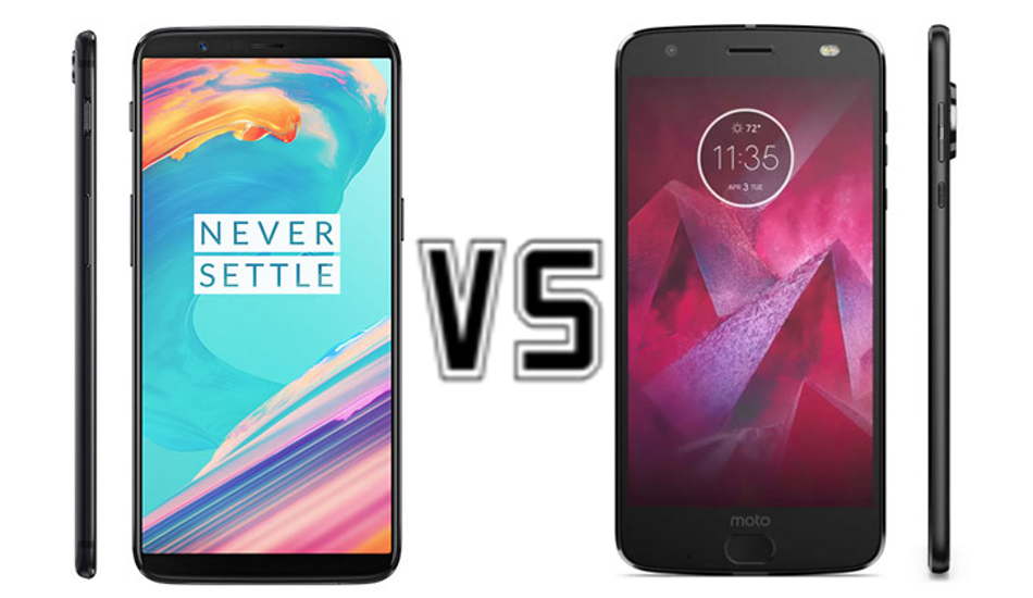 Moto Z2 Force Vs OnePlus 5T