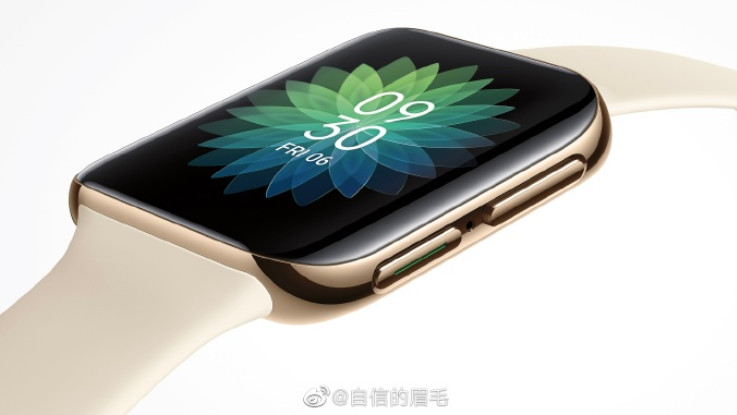 Oppo smartwatch with curved display teased