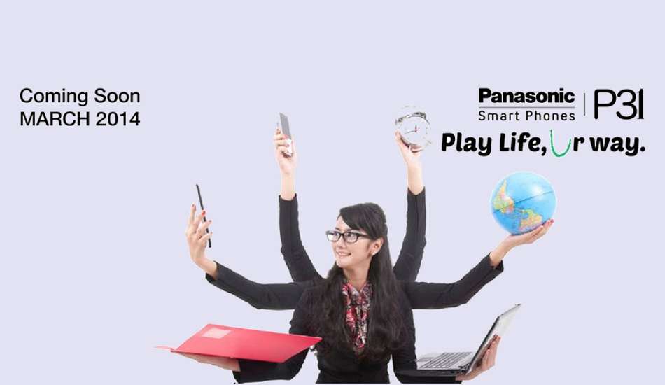Quad core Panasonic P31 phablet launched in India for Rs 11,990