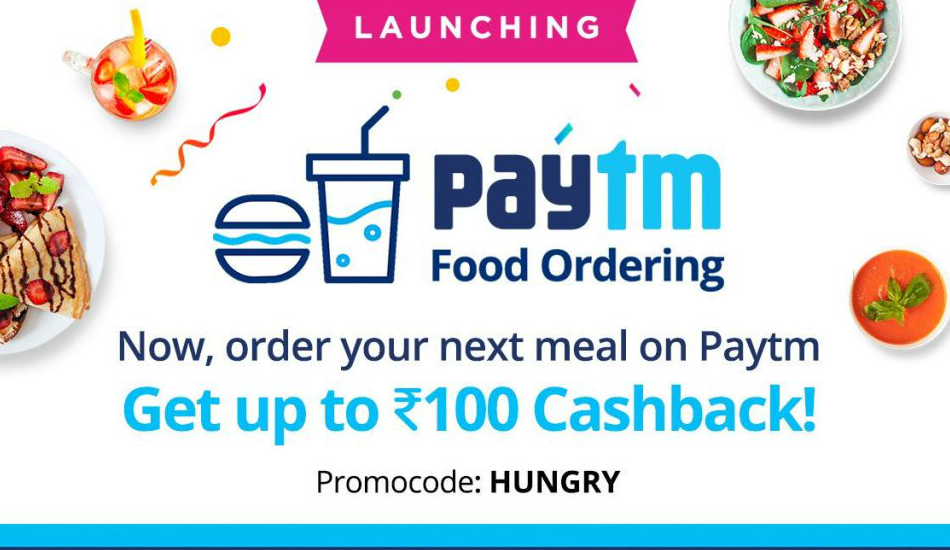 Paytm, Zomato join hands to introduce Online Food Ordering