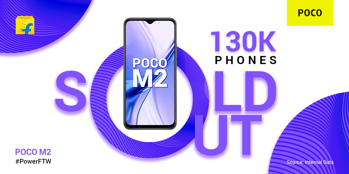 Over 130,000 units of Poco M2 sold in first sale