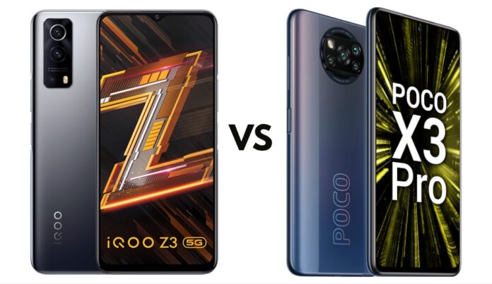 IQOO Z3 5G vs Poco X3 Pro: War in early 20s