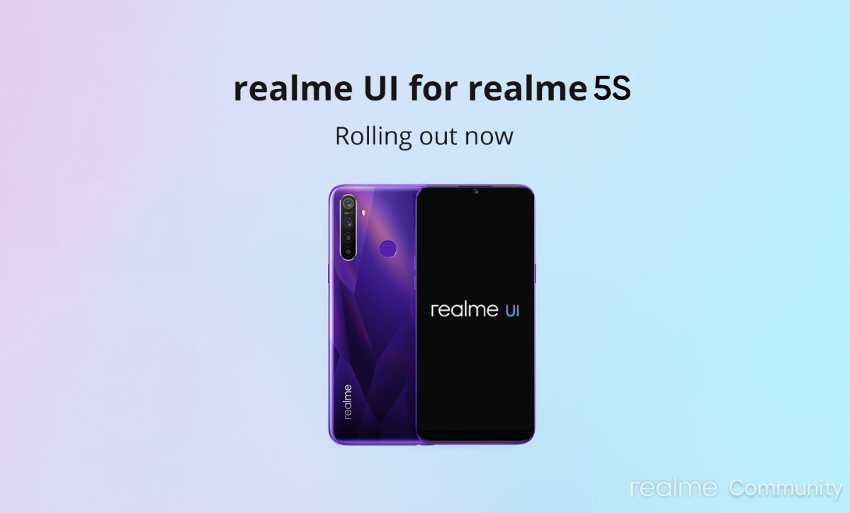 Realme 5i, Realme 5, Realme 5s now receiving Android 10 update with Realme UI