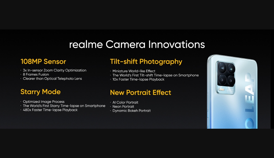 Realme 8 Pro to feature Samsung HM2 108MP sensor, to compete with Xiaomi's Redmi Note 10 series
