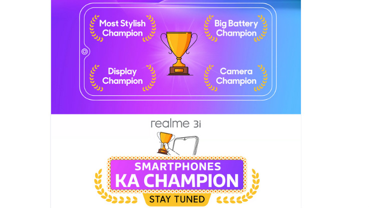 Realme 3 and Realme 3i receive new update with Charging Animation feature