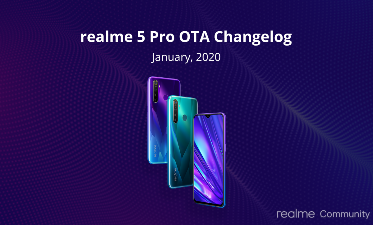 Realme X2 and 5 Pro receive new update with January 2019 Security Patch