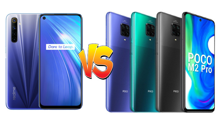 Is Realme 6 a better option than Poco M2 Pro?