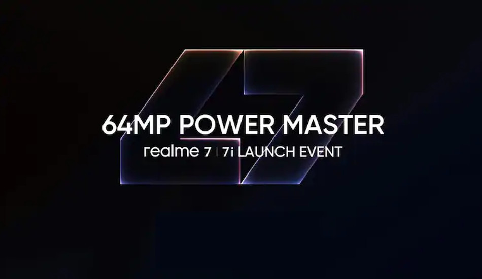 Realme 7i launched in India with 64MP quad rear cameras, 5000mAh battery