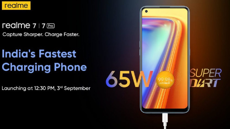 Realme 7, Realme 7 Pro to launch in India on September 3