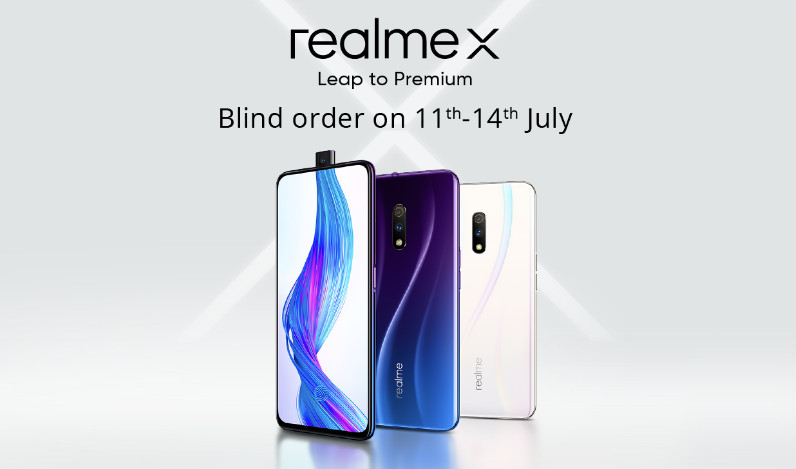 Realme introduces Blind Order Sale for Realme X ahead of launch